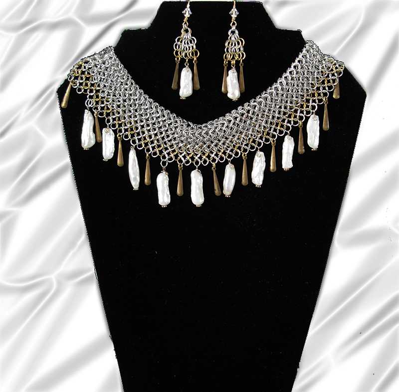 cleopatra regal necklace set